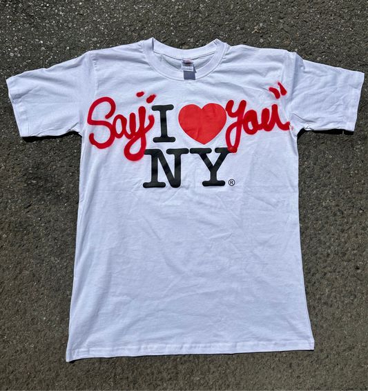 Say “I love you” x I ♥️ NY t-shirt