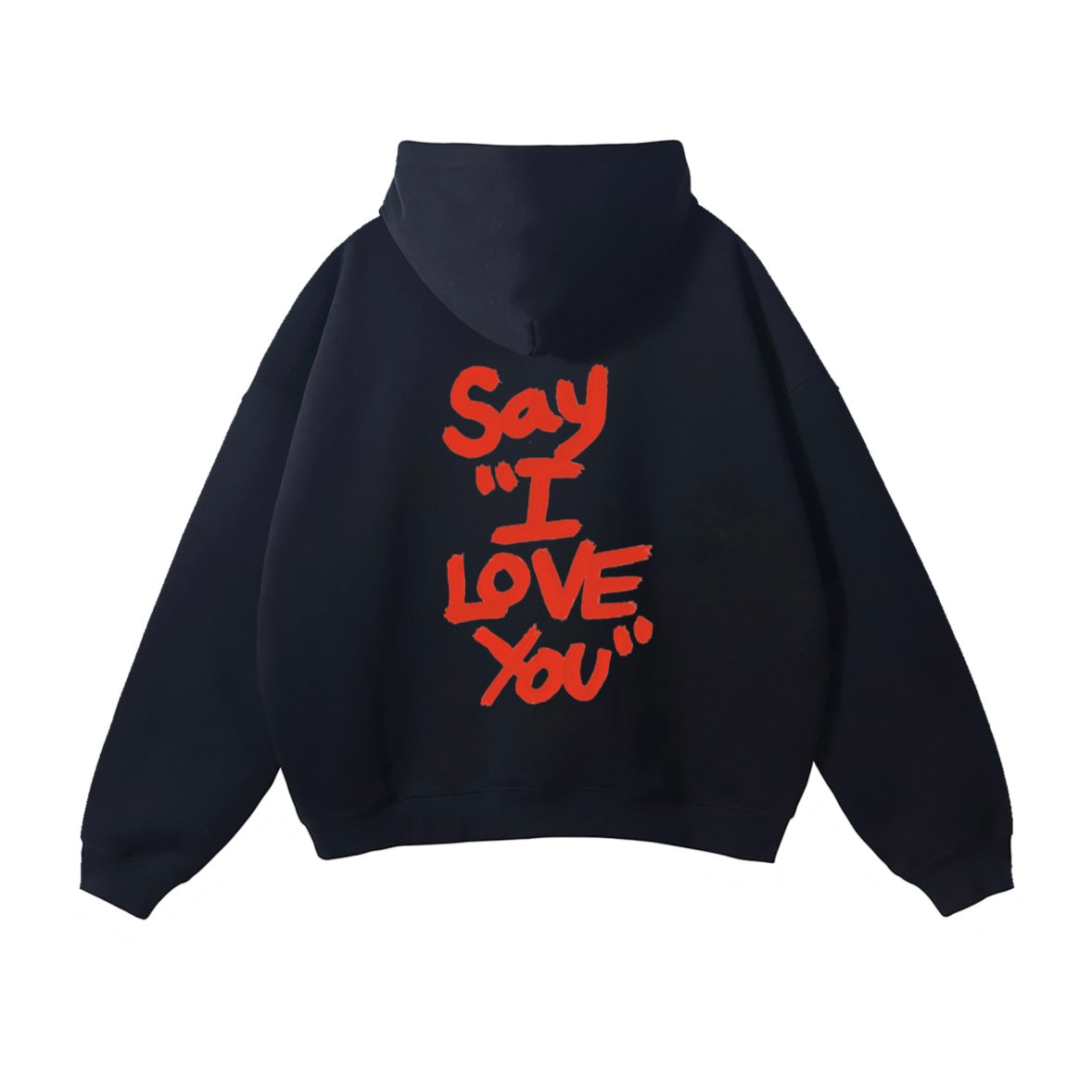 Original Say “I love you” Screen print Hoodie