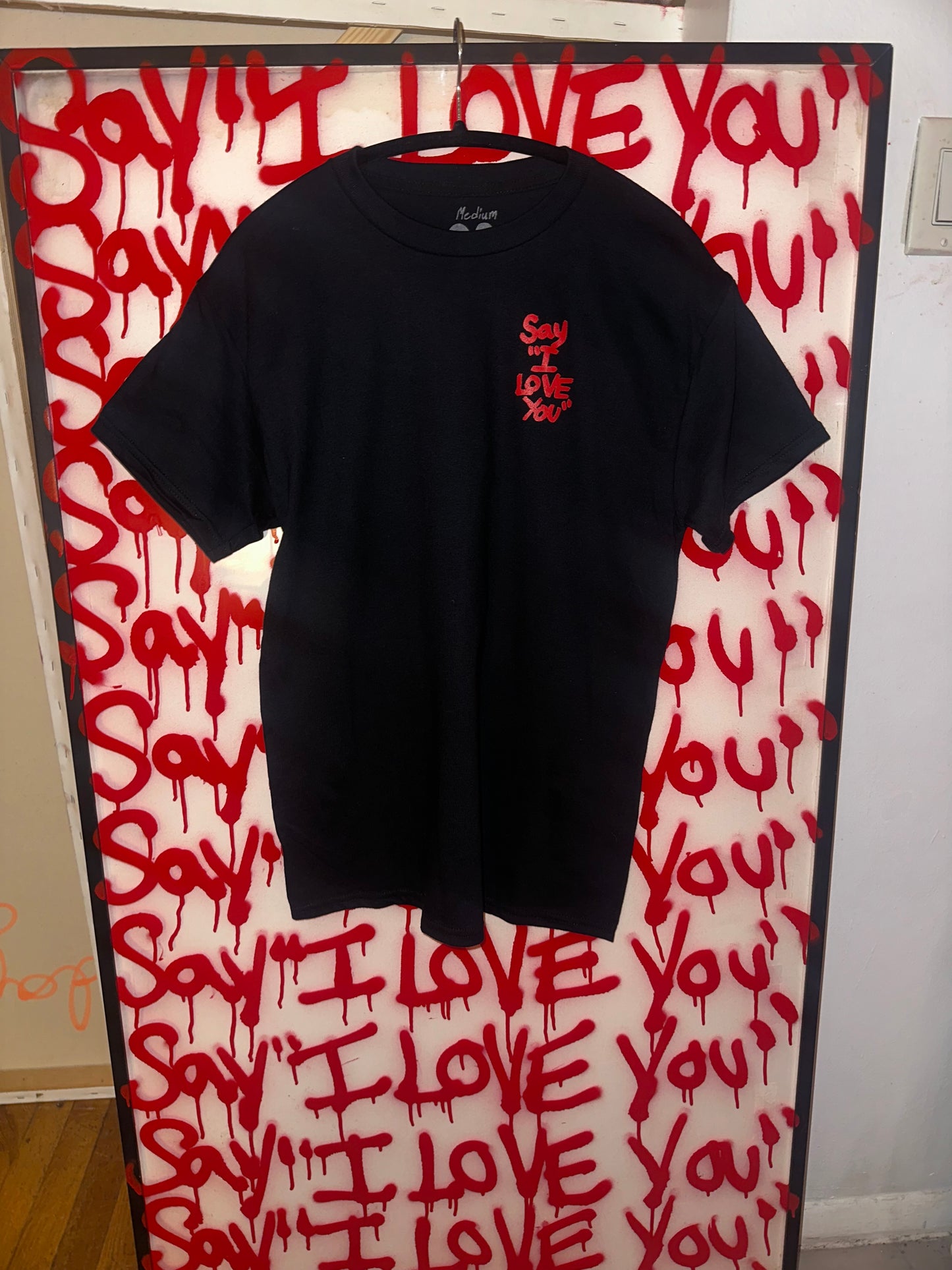 Original Say “I love you” Screen print t-shirt