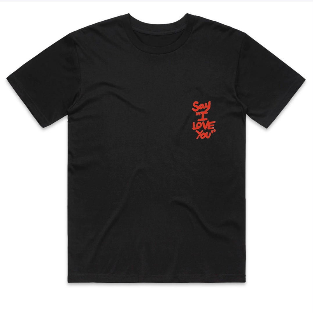 Original Say “I love you” Screen print t-shirt
